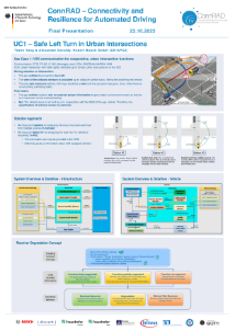 UC1 SafeLeftTurn Bosch